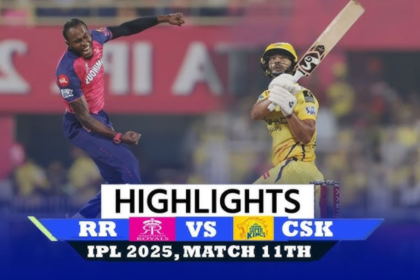RR vs CSK