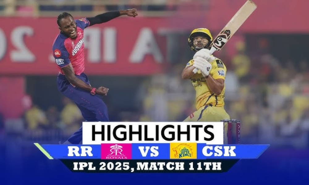 RR vs CSK