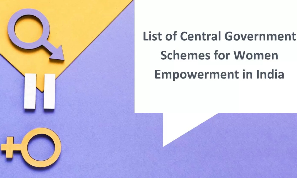 Government Schemes for Women