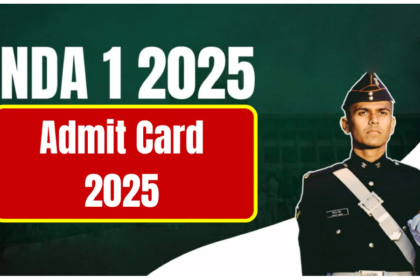 NDA admit card 2025